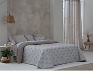 Edredón Sherpa Jacquard Zubia color Beige, Rosa o Turquesa