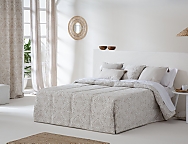 Haz clic para ampliar Edredón Conforter Jacquard Neira color Beige o Rosa