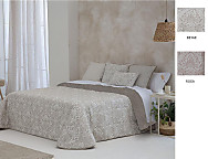 Edredón Sherpa Jacquard Neira color Beige o Rosa