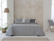 Haz clic para ampliar Edredón Sherpa Jacquard Lora color Beige, Gris o Rosa