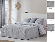 Haz clic para ampliar Edredón Conforter Jacquard Alore color Beige, Gris o Rosa