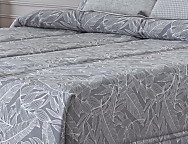 Edredón Conforter Jacquard Alcala color Beige o Gris