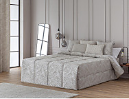 Edredón Conforter Jacquard Alcala color Beige o Gris