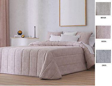 Confecciones Paula - Bouti Jacquard Suances color Beige, Gris o Rosa