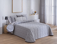 Edredón Sherpa Jacquard Suances color Beige, Gris o Rosa