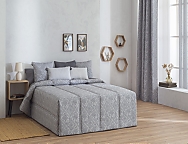 Haz clic para ampliar Edredón Conforter Jacquard Somo color Beige, Gris o Turquesa