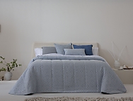 Edredón bouti Piqué Sada doble relleno (200 gr) color Azul, Beige o Gris