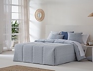 Edredón Conforter Pique Sada color Azul, Beige o Gris