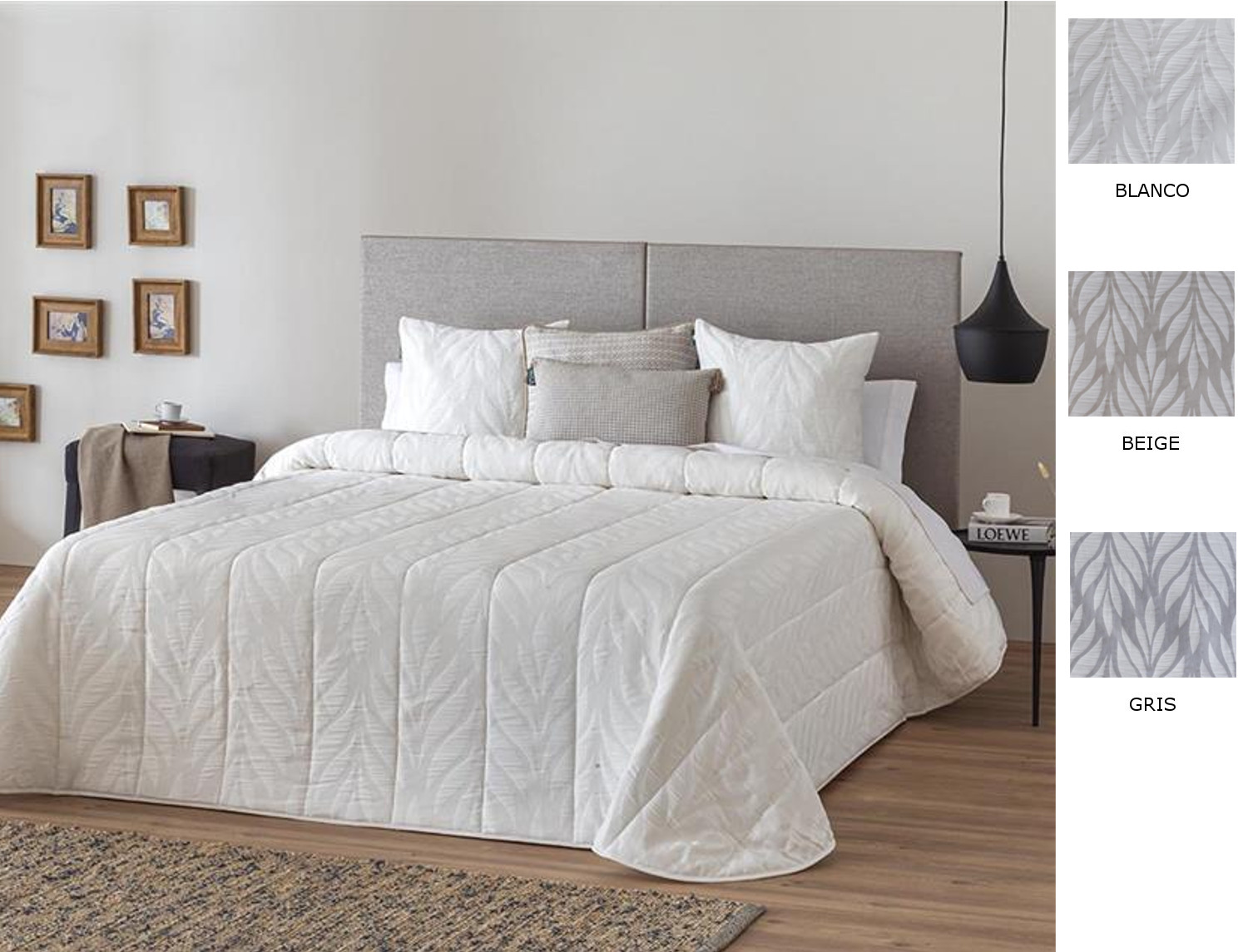 Confecciones Paula Bouti Piqué Lena color Beige, Blanco o Gris