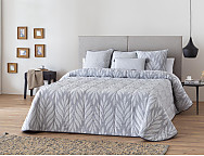 Edredón bouti Piqué Lena doble relleno (200 gr) color Beige, Blanco o Gris