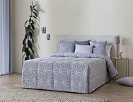 Edredón Conforter Pique Jucar color Beige, Blanco o Gris