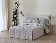 Edredón Conforter Pique Jucar color Beige, Blanco o Gris
