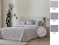 Edredón Sherpa Piqué Jucar color Beige, Blanco o Gris