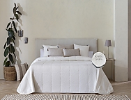 Edredón Sherpa Piqué Jucar color Beige, Blanco o Gris