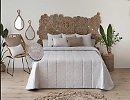 Edredón Sherpa Piqué Manises color Beige, Blanco o Gris