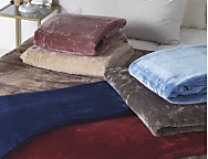 Manta Soldeu marrón 150 Oferta fin de existencias