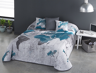 Confecciones Paula - Bouti 100% Algodón Mundi cama de 105 Oferta