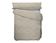 Funda nórdica Komen color Azul, Gris o Lino