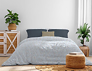 Funda nórdica Mizan color Azul, Maquillaje o Verde