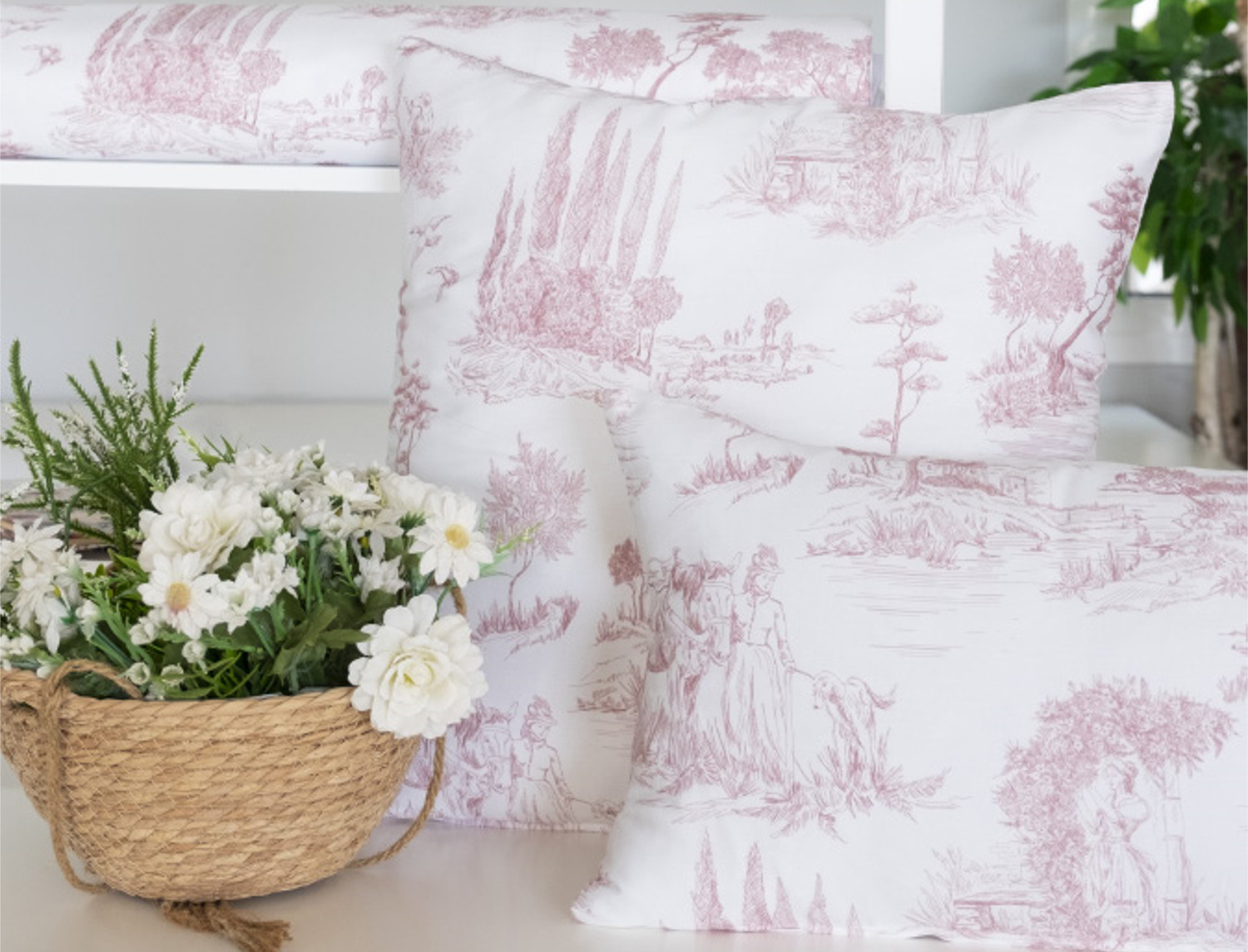 Cañete Cojín con relleno Iserna