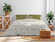 Funda nórdica Iserna color Azul, Maquillaje o Verde