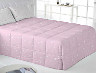 Edredón o Conforter Kalo fondo color en Azul, Beige, Gris o Rosa