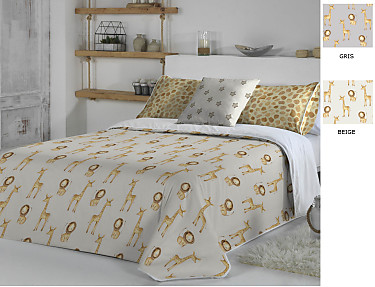 Cañete - Funda nórdica Nala A color Beige o Gris