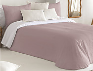 Funda Nórdica Jacquard Duero con funda/s de cojín color 01 Gris, 02 Beige o 03 Malva