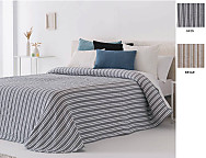 Colcha Jacquard Aina color 01 Gris ó 02 Beige