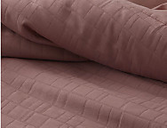 Funda nórdica Jacquard Marina 100% Algodón color Blanco o Cuarzo. Cierre con clips