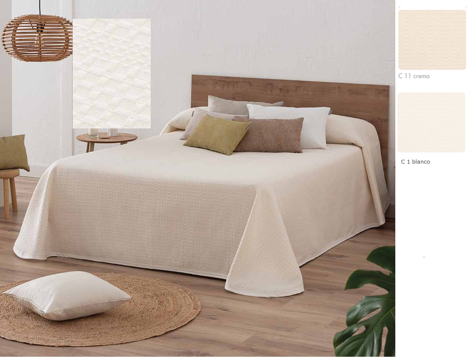 Textilia Colcha Piqué 100% Algosón Alpes