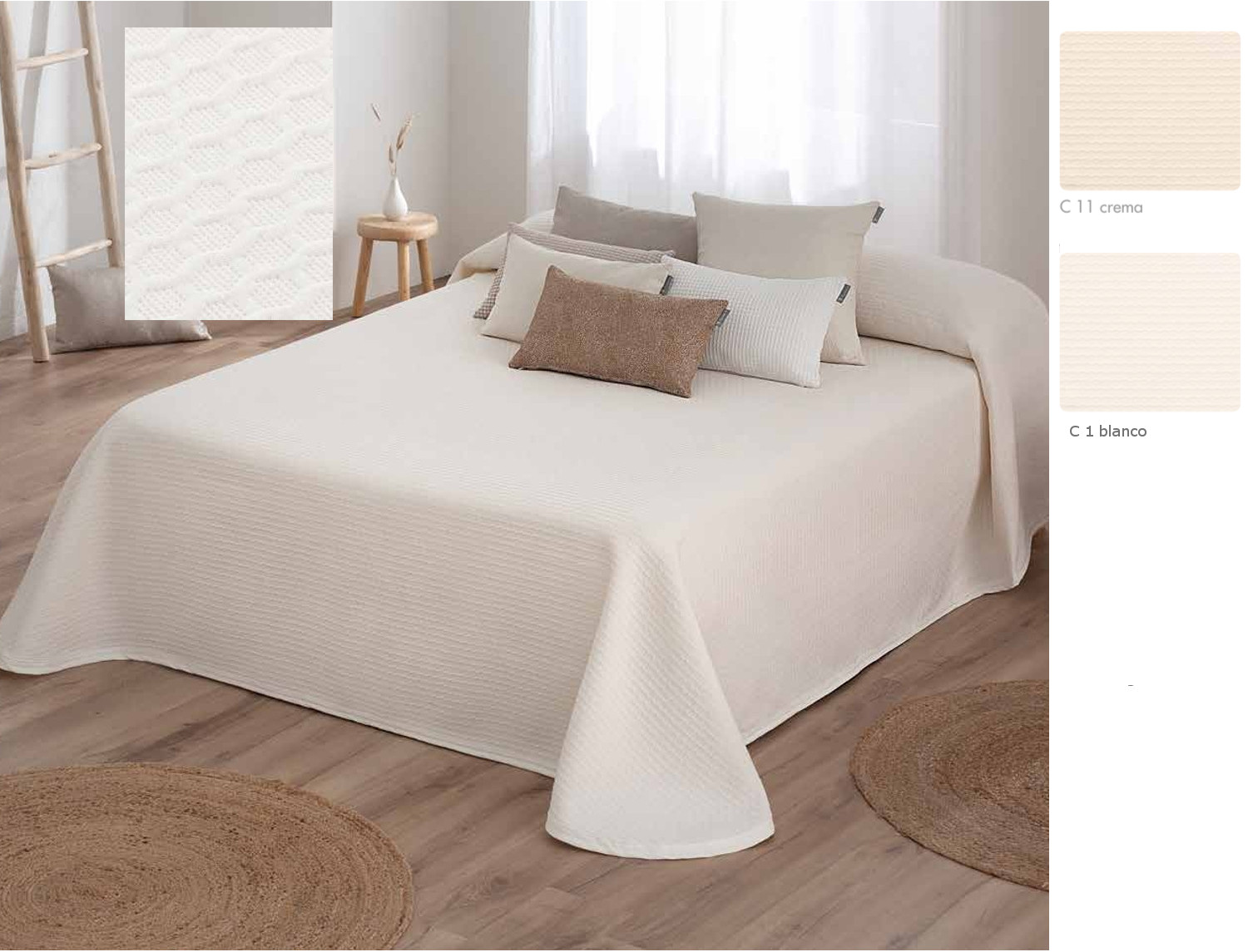 Textilia Colcha Piqué 100% Algosón Desy