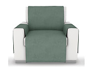 Cubre sofá acolchado de terciopelo 1 plaza JVR