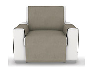 Cubre sofá acolchado de terciopelo 1 plaza JVR