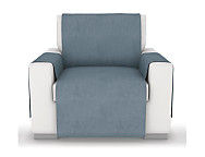 Cubre sofá acolchado de terciopelo 1 plaza JVR