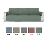 Cubre sofá acolchado de terciopelo 3 plazas JVR