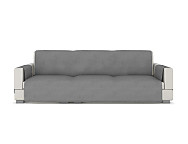 Cubre sofá acolchado de terciopelo 3 plazas JVR