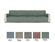 Haz clic para ampliar Cubre sofá acolchado de terciopelo 4 plazas JVR