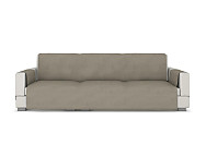 Haz clic para ampliar Cubre sofá acolchado de terciopelo 4 plazas JVR