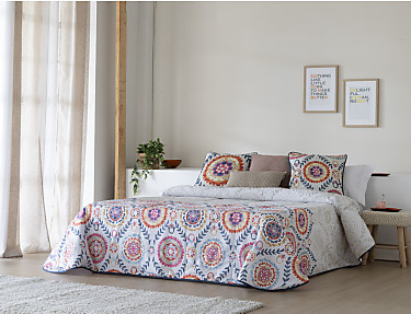 Confecciones Paula - Colcha bouti 100% Algodón Bohemia 60gr