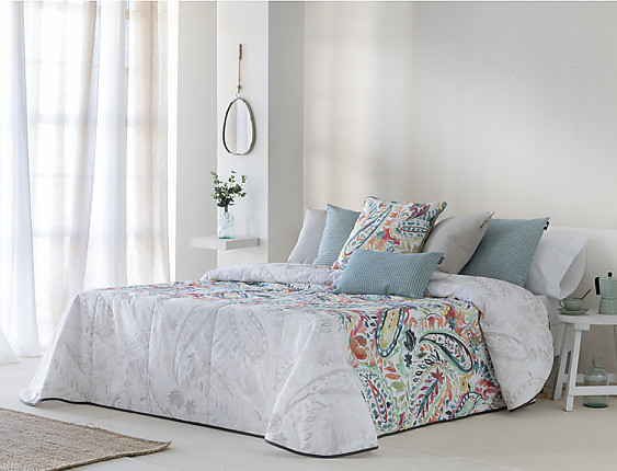 Confecciones Paula - Colcha bouti 100% Algodón Agra 60gr