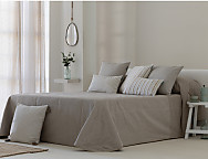 Colcha bouti Jacquard Azur 60gr color Beige, Rosa o Turquesa