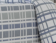 Haz clic para ampliar Colcha Jacquard reversible Patmos color Azul, Beige o Rosa