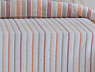 Colcha Jacquard reversible Cies color Azul, Beige o Rosa