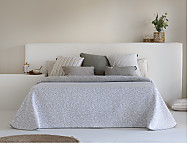 Haz clic para ampliar Colcha Jacquard reversible Orotava color Beige, Rosa o Turquesa