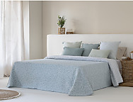 Haz clic para ampliar Colcha Jacquard reversible Orotava color Beige, Rosa o Turquesa