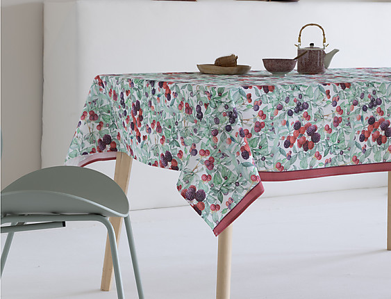 Confecciones Paula - Mantel antimanchas Frambuesa