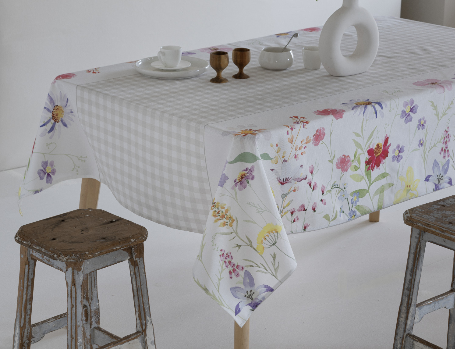 Confecciones Paula Mantel antimanchas Jardín