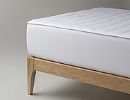 Haz clic para ampliar Cubrecolchón acolchado reversible Antialérgenos microfibra-rizo