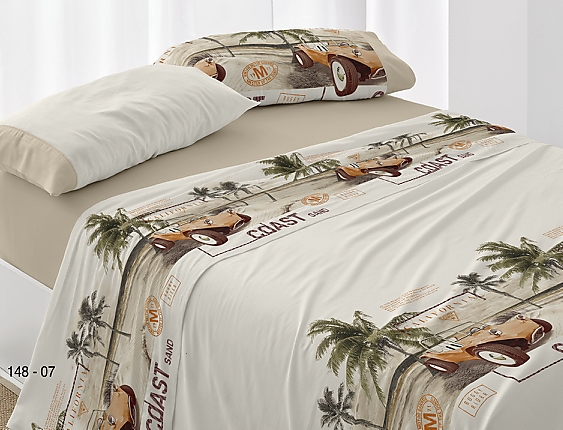 Burrito Blanco - Juego de cama 148 color Ambar
